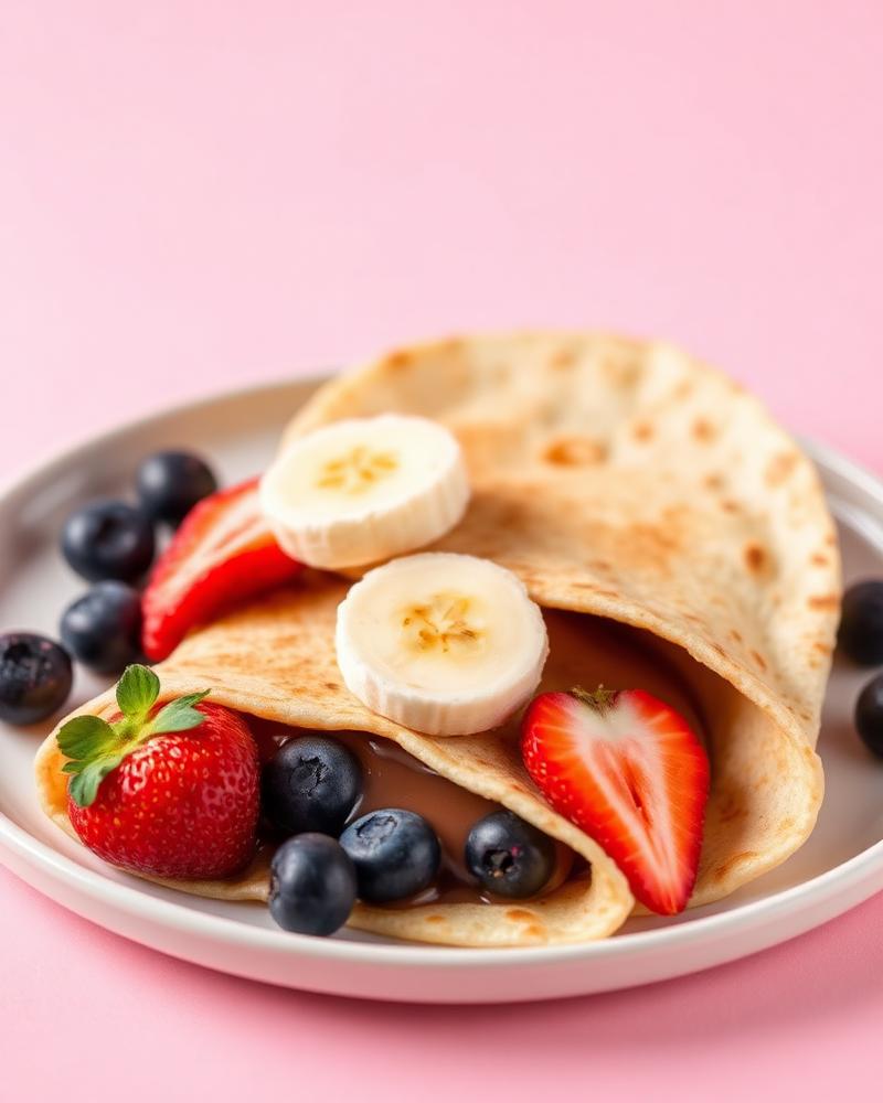 Crêpe Nutella & Fruit